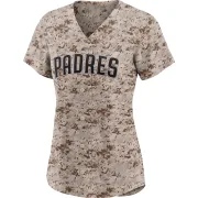 Women's Limited Camo Derrel Thomas San Diego Padres 2nd Alternate Jersey