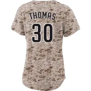 Women's Limited Camo Derrel Thomas San Diego Padres 2nd Alternate Jersey