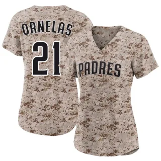 Women's Limited Camo Tirso Ornelas San Diego Padres 2nd Alternate Jersey