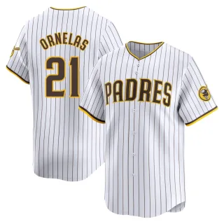 Youth Limited White Tirso Ornelas San Diego Padres Home Jersey
